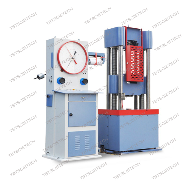 Machine d'essai universelle hydraulique de type analogique