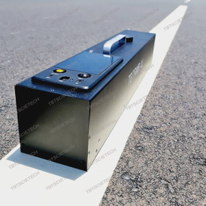 Rétroréflectomètre pour le marquage routier avec valeur RL et Qd